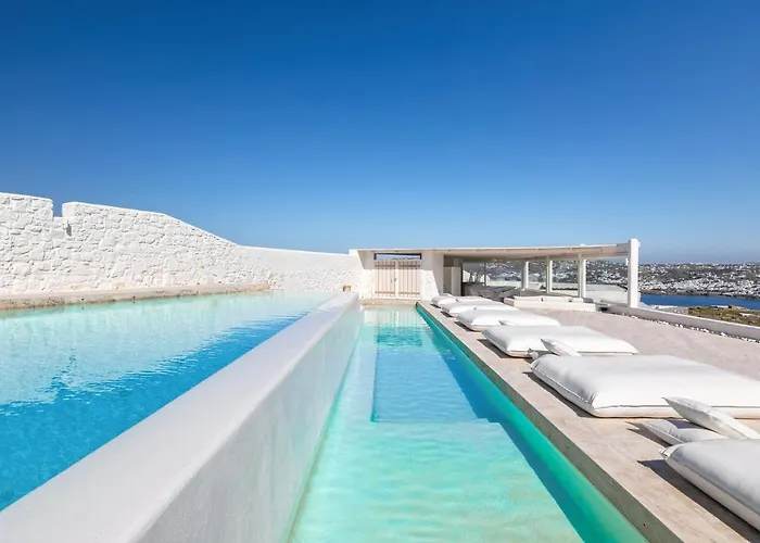 酒店 White Stone Mykonos Agios Ioannis Diakoftis