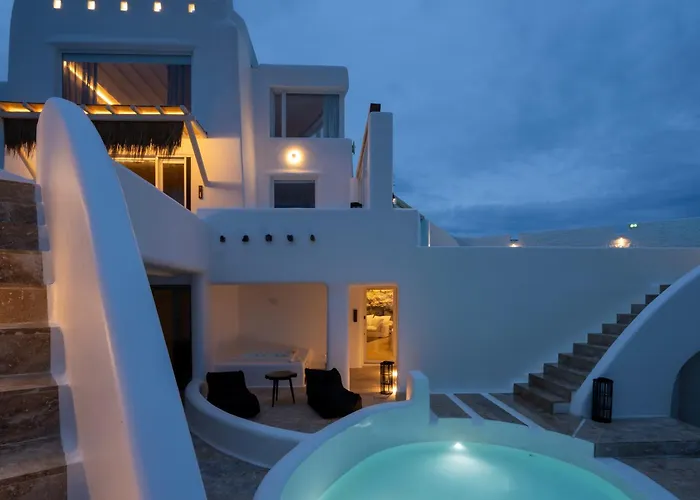 Otel White Stone Mykonos Agios Ioannis Diakoftis